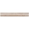 Msi Ivory Pencil Molding 3/4 In. X 12 In. Travertine Wall Tile, 20PK ZOR-MD-T-0003